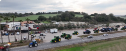 Tractorada a Mallorca