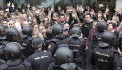 L?ANC i Òmnium exigeixen que no s?apliqui l?amnistia als policies que van cometre violència policial durant l'1Oct