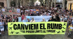 Clam multitudinari a les Illes per posar límits al turisme