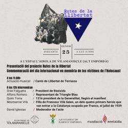 El primer acte serà aquest dissabte a Vilamaniscle (Alt Empordà), on s'ha engegat un manifest, que ja han signat 650 persones per tal de presentar i activar la senyalització de les Rutes de la llibertat