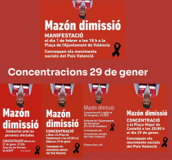 Manifest "Mazón dimissió"