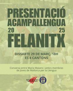 S?encén la flama de l?Acampallengua 2025 a Felanitx