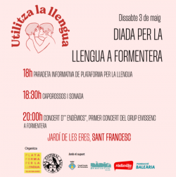 Tot a punt per a la cinquena edició de la Diada per la llengua de Formentera