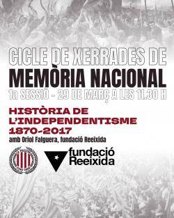 El passat dissabte 29 de març Oriol Falguera va fer una conferència sobre la història de l'independentisme a Palestra-Girona.