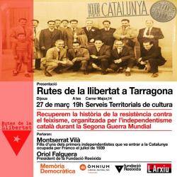 Les Rutes de la llibertat a Tarragona (27/03/2025)