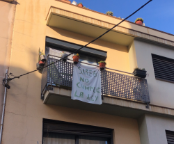 Un bloc de llogaters de la SAREB en risc de desnonament imminent a Mataró