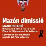 La setena manifestació a València al crit de "Mazón dimissió"