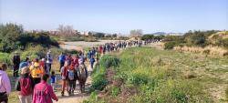 Caminada en defensa dels camins públics de Badalona