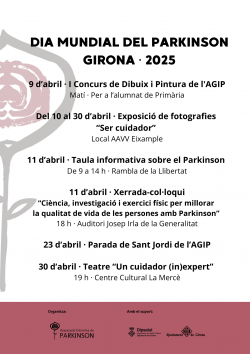 Fer visible la tasca de les persones cuidadores, principal objectiu dels actes del Dia Mundial del Parkinson 2025