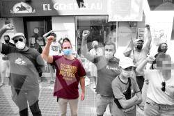 Imatge publicada per la Directa de l'agent del Cos Nacional de Policia que a finals del 2019 es va introduir a l'Esquerra Independentista.