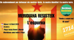 Meridiana Resisteix: 1714 dies de lluita