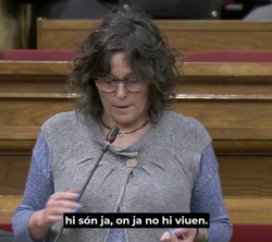 Pilar Castillejos. diputada de la CUP
