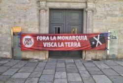 La Coordinadoria Antimonàrquica de les Comarques Gironines  provoca la desconvocatòria d&#146;un acte organitzat per la Fundación Princesa de Girona (Imatge: Joan Aureli Martí Boigues)