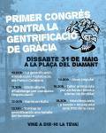 1r Congés contra la Gentrificació de la vila Gràcia