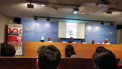Presentació de la reedició del llibre "Complot de Garraf" ahir al Museu d'Història de Catalunya