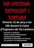 Cartel de la 1a Concentració 15 de juny de 2021
