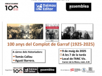 Presentació de la reedició del llibre "El Complot de Garraf"