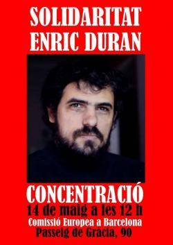 Enric Duran farà 11 mesos que es troba tancat en presó preventiva prop de Paris