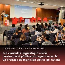 2a Trobada de municipis actius pel català a Barcelona