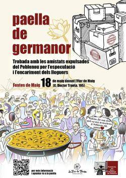 Trobada de germanor contra l'especulació al Poblenou