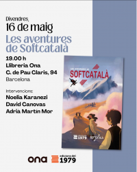 Presentació de «Les aventures de Softcatalà» a la Llibreria Ona