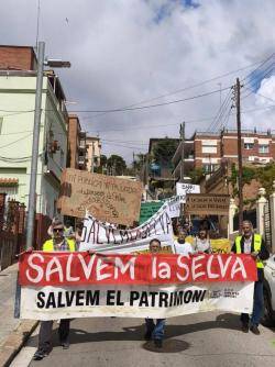 La lluita veïnal per salvar La Selva continua viva als barris la Font d?en Fargues i Guinardó de Barcelona