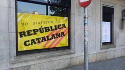 Protesta a Girona contra un dels patrons de la Fundación Princesa de Girona (CaixaBank) (19/6/2025)