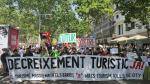 Milers de veïns surten als carrers de Barcelona, Palma i Eivissa contra la turistificació