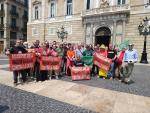 Clam de les entitats per lhabitatge públic i en suport a la lluita de les llogateres en vaga contra  La Caixa