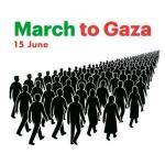 Dues activistes del Pla de lEstany i la Garrotxa se sumen a la Marxa Global per Gaza per trencar el silenci internacional