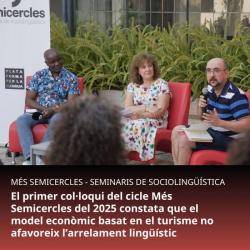 El model econòmic basat en el turisme no afavoreix l?arrelament lingüístic