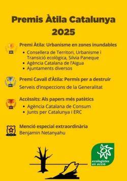 La Consellera de Territori Silvia Paneque guardonada amb el premi Àtila