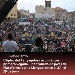 L'Aplec de Penyagolosa acollirà, per primera vegada, una trobada de joves de Plataforma per la Llengua