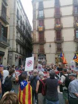18:00 Comença la manifestació a Barcelona