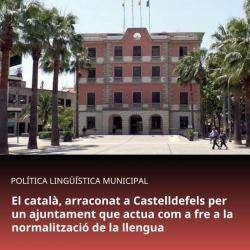 El català, arraconat a Castelldefels