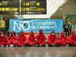 Línia vermella a la Terminal 1 contra lampliació de laeroport