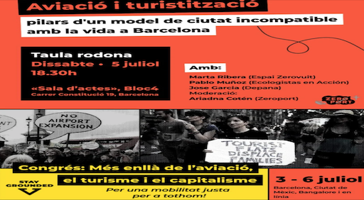 Barcelona acull una conferència internacional sobre l'aviació i el turisme massiu amb vista sobre l'expansió de l'aeroport d'El Prat