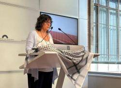 Pilar Castillejo i Adrià Plazas de la CUP sembarquen a la Flotilla Global Sumud rumb a Gaza