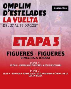 Crida de l'ANC a omplir d'estelades la "Vuelta ciclista espanyola"
