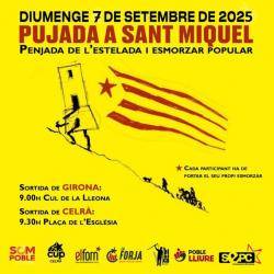 7 de setembre: participació a la tradicional Pujada a Sant Miquel