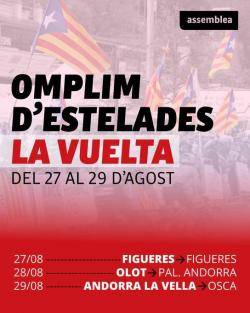Crida de l'ANC a omplir d'estelades la "Vuelta ciclista espanyola"