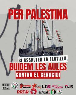 Si assalten la Flotilla de la Lllbertat hi haurà vaga estudiantil a les Illes