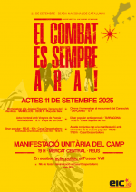 Crida al mobilitzar-se per un independentisme vinculat a les lluites socials per a la Diada Nacional