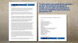 Demanem amb més de 15 entitats de Badalona que Garcia Albiol faci canviar la posició del PP sobre loficialitat del català a la UE