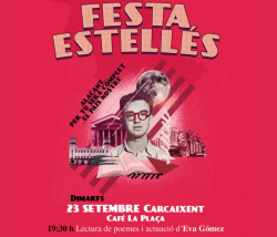 Carcaixent celebra la ?Festa Estellés? amb poesia i música al Café La Plaça