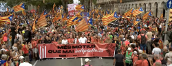La Diada torna a omplir els carrers amb un esperit molt més combatiu