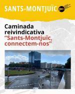 Les entitats de Sants-Montjuïc reclamen habitatge digne, transport públic i més cohesió al districte