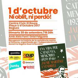 Presentació de la Fundació Reeixida a Begues