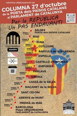 De Salses a Barcelona: 300 km per mantenir viva la flama de la Independència