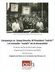 Conferència de Fermí Rubiralta: "Companys vs. Josep Dencàs: El President màrtir i el Conseller maleït a l'Hospìtalet de Llobregat